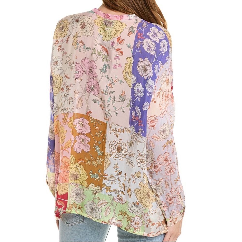 Johnny Was Cosmo Lauren Button-Down Shirt - Picture 4 of 11